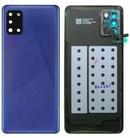 Back Panel With Lens for Samsung Galaxy A31 Blue Back Panel With Lens for Samsung Galaxy A31 Blue
